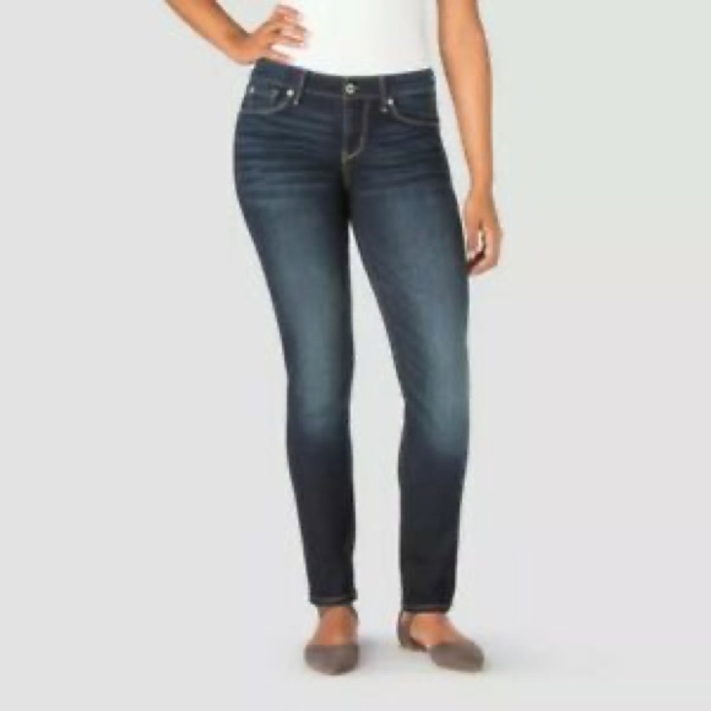 Levis Denizen modern slim dark wash jeans